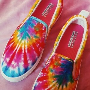 Tie-dye, Memory Foam Sketchers